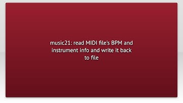 music21: read MIDI file
