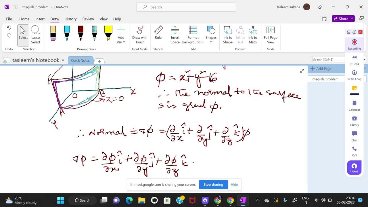 Surface Integral Problem | Vector Integration Problem 