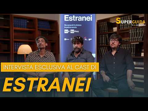 Video Estranei, intervista esclusiva al regista Cosimo Alemà, Ricky Memphis e Marco Cocci
