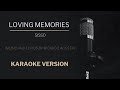 Loving Memories (Sisso Karaoke) Ricardo Acosta