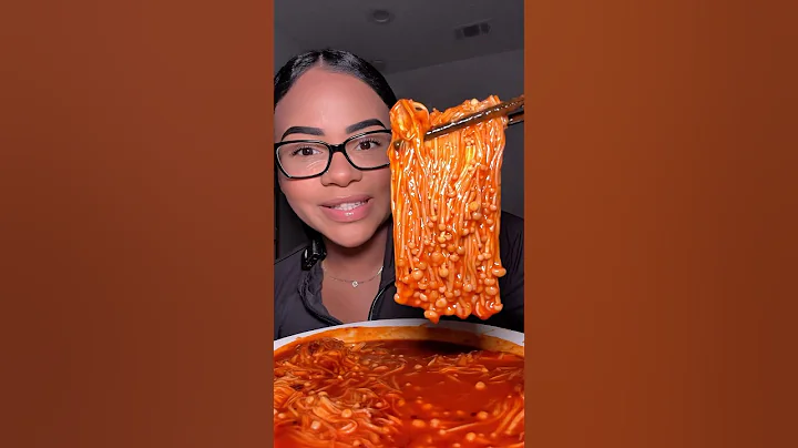 spicy enoki mushrooms