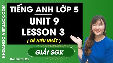 Tiếng Anh lớp 5 - Unit 9 What did you see at the zoo? - Lesson 3 - Cô Bùi Thị Mỹ (DỄ HIỂU NHẤT)