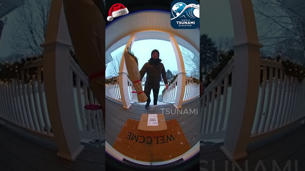 Неудачные попытки кражи вещей с крыльца в 2025 году 💥 Наборы красок и блестящие бомбы! (Заснято н...