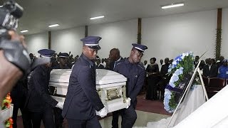 Papa Wemba: Memorial service held for 'Rumba King' in Ivory Coast