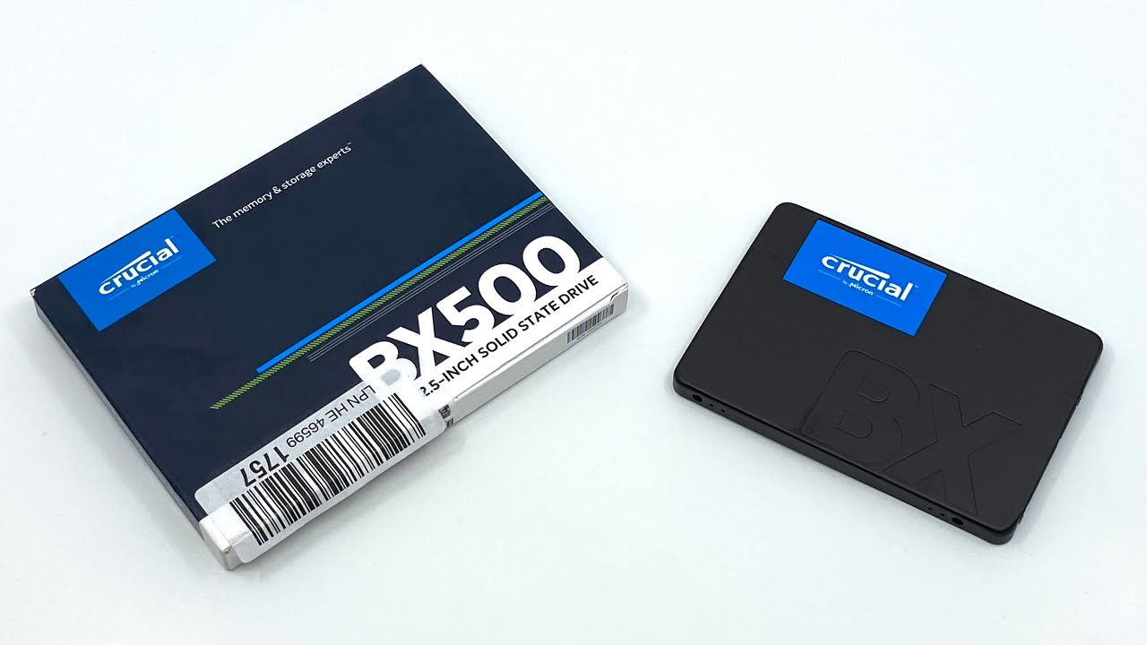 Crucial BX500 2TB 3D NAND SATA 2.5-inch SSD Unboxing - YouTube