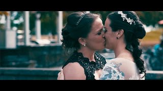 Ali Heather Lesbian Wedding Teaser Film Loft At Landis Creek Wedding In Limerick Pennsylvania
