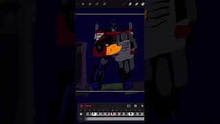 #transformers return to cybertron #optimusprime #animation preview
