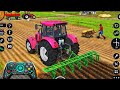 Real Tractor Ploughing Gameplay | HAL Jotai Farming Simulator | Village Farming
