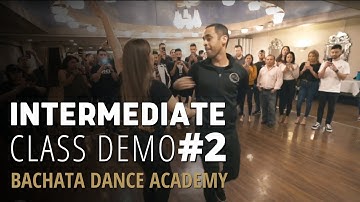 Intermediate Bachata Combination -  Class Recap #2 - Demetrio & Nicole | Bachata Dance Academy