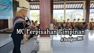 Pengantar Pindah Tugas Kepala Dinas #belajarmc #mcformal #pembawaacara #protokoler