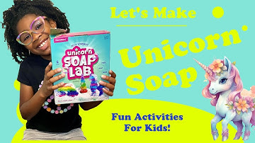 Let’s Make Unicorn Soap! - Fun For Kids