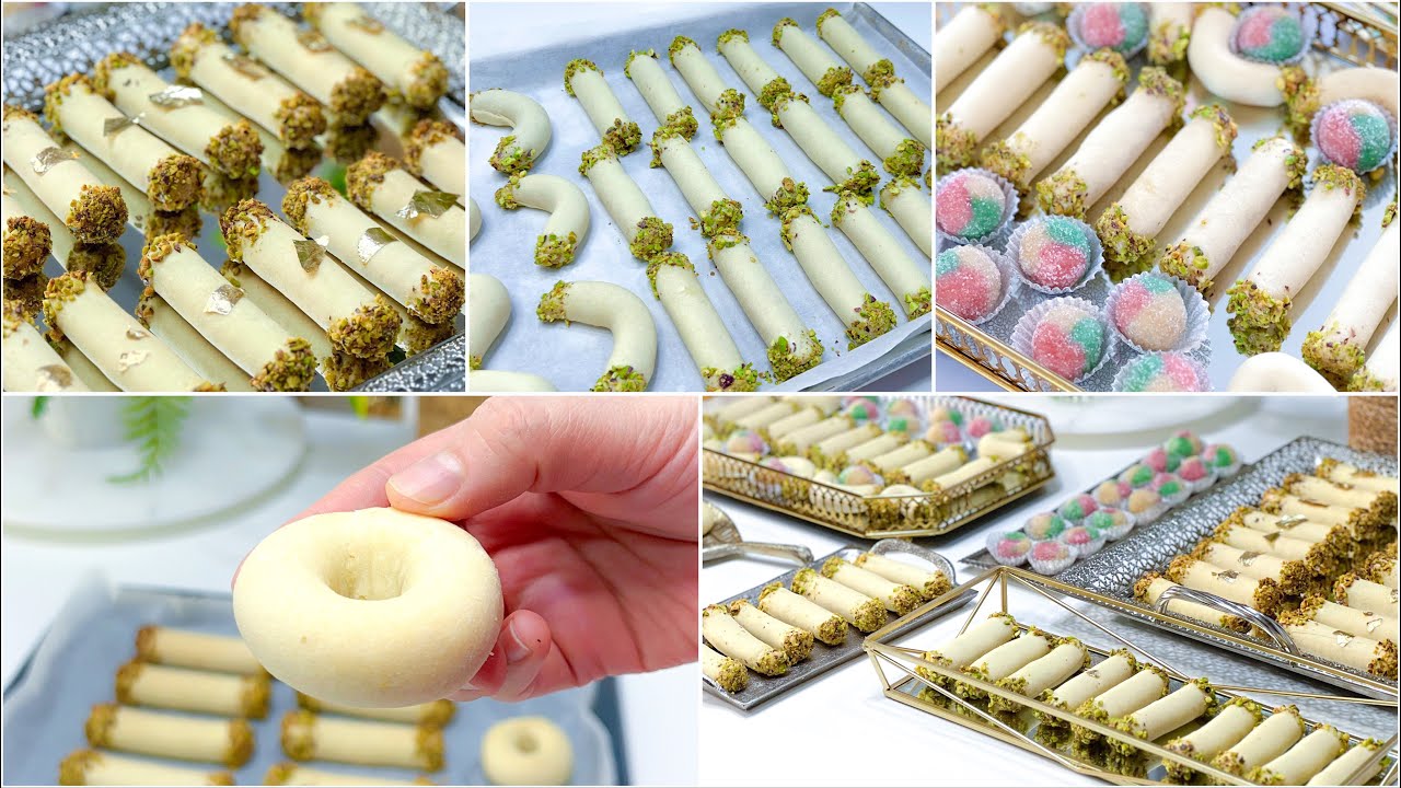 اشكال كعك الورقة التونسي  بوصفة حصرية  و بدون تعب و يذوب في الفم