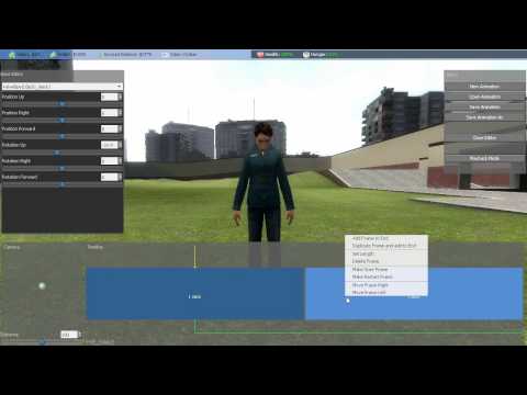 Garry's Mod Animation Editor