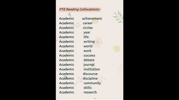 PTE Reading Collocations | Reading Fill in the blanks tips | #pte #ptetips #collocations #ptereading
