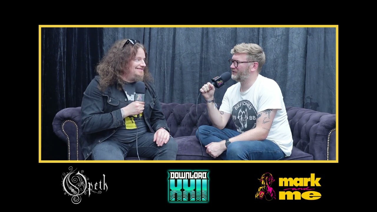 Mark and Me Podcast with Fredrik Åkesson from Opeth at Download Festival 2025