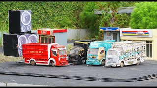 Kopdar Miniatur Sound Horeg, Truk Oleng Si Aa Zafran, Wahyu Abadi dan Truk Oleng Bos Cilik