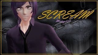 (MMDxFNAF) Scream - Purple Guy & Springtrap