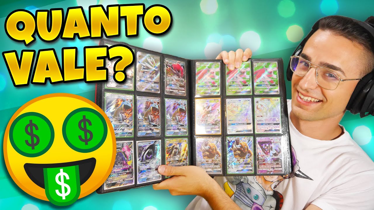 QUANTO COSTA LA MIA COLLEZIONE DI CARTE POKEMON? - YouTube