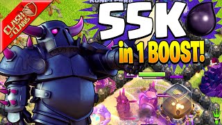 EASILY FARM OVER 55,000 DARK ELIXIR IN 1 BOOST!