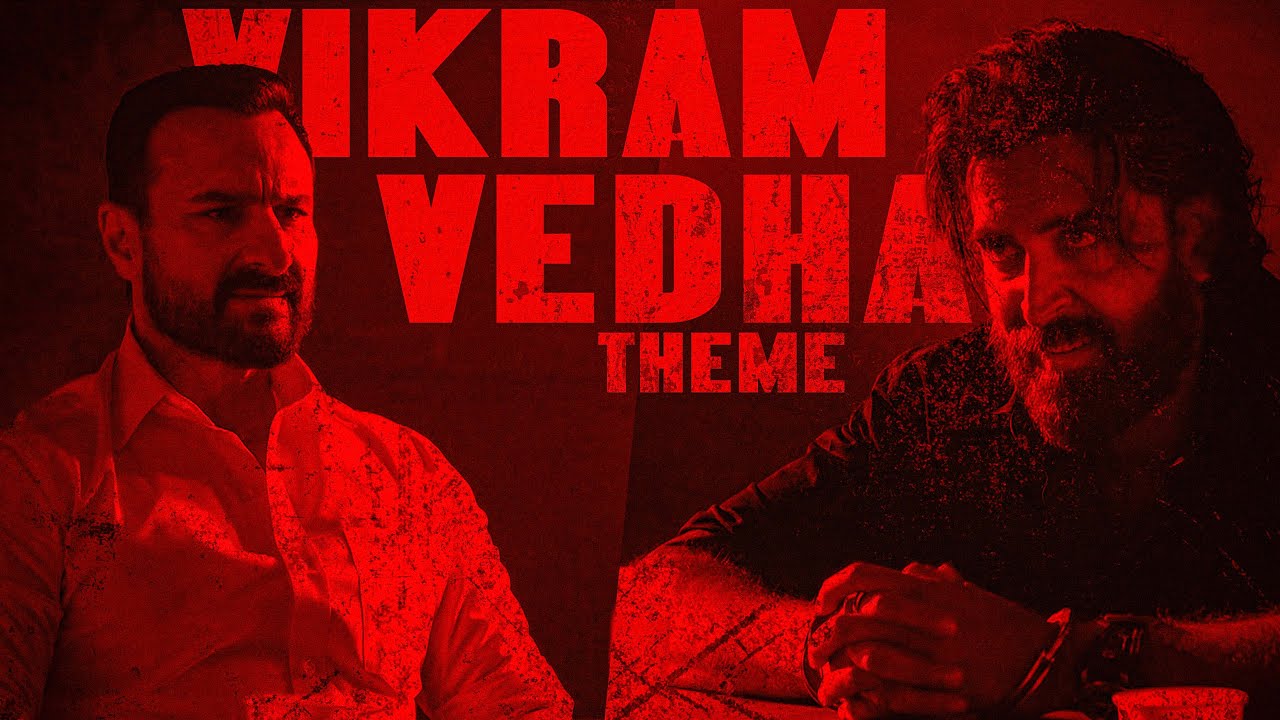 Vikram Vedha Title Track MASS BGM  Hrithik Roshan Saif Ali Khan SV Rendition