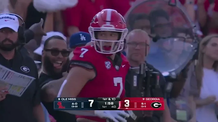 Georgia Football 2025 Mid Season Highlights