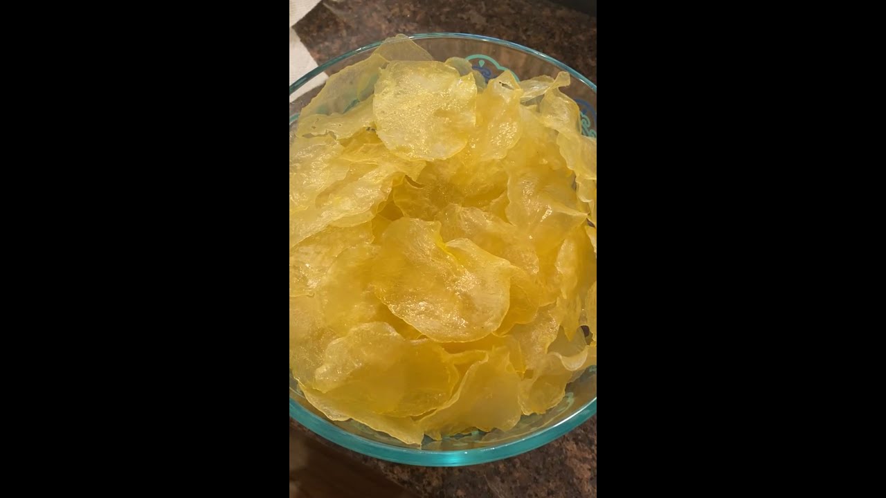 Dehydrated Potato Chips YouTube