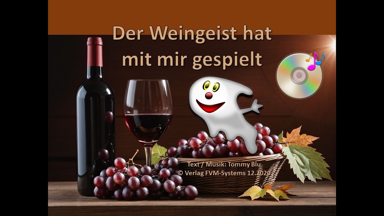 Der Weingeist hat mit mir gespielt (Tommy Blu & Blu Rockets)