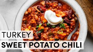 Turkey Sweet Potato Chili | Sally's Baking