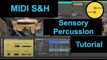 MIDI Sample & Hold with Sensory Percussion and Ableton Live Tutorial