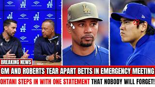 GM Makes Emergency Decision On Betts After Collapse — Ohtani Stands Up And Drops Statement Nobody ..