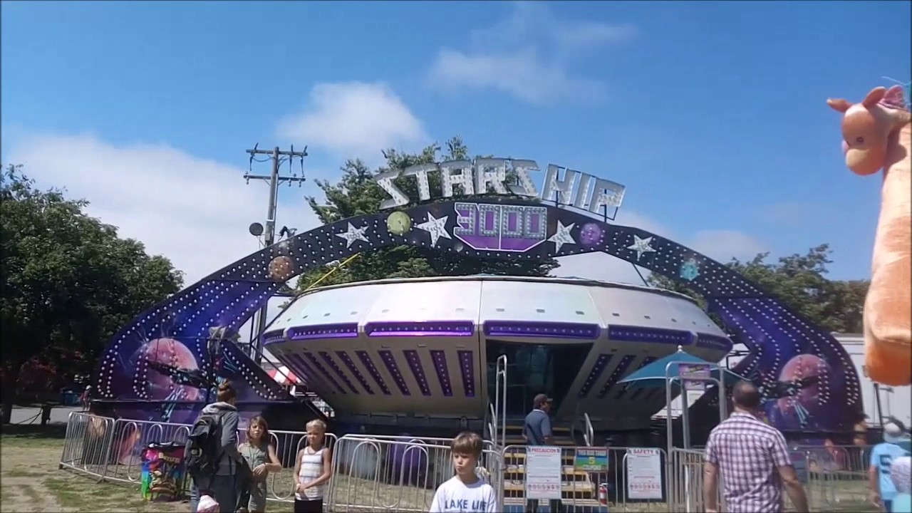 Sonoma County Fair (Santa Rosa Fair) Midway Walkthrough ALL MAJOR