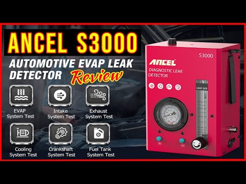 Rilevatore Perdite A Fumo ANCEL S300 Per Auto - Tester Per Sistema EVAP, Tubi Olio, Intake, Per Officina