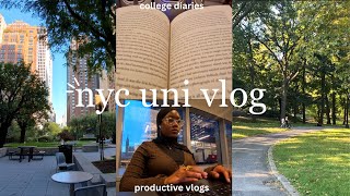 productive days in my life 📚🎧| amazon apprentice, balancing jobs, nyc student vlog