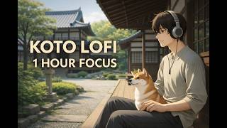 Koto Lofi for Focus (1 hour) - Koto Chillhop for Studying, Reading, Coding