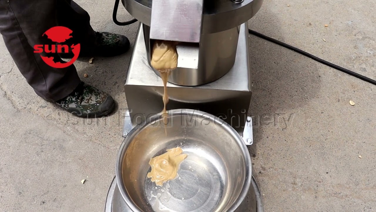 Nut Butter Grinding Machine For Making Cashew Nut Butter