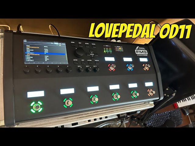LovePedal OD11 na Fractal Audio - YouTube