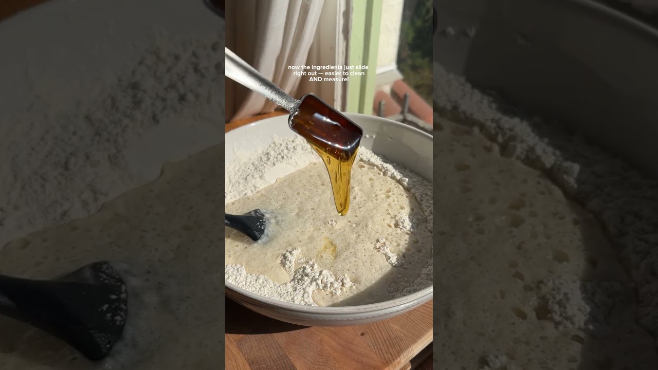 MEASURE STICKY INGREDIENTS MESS-FREE 🍯