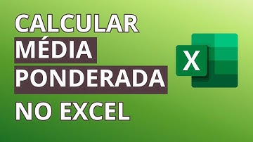 Como calcular a média ponderada no Excel
