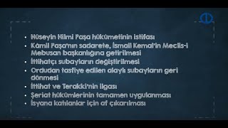 ATATÜRK İLKELERİ VE İNKILAP TARİHİ I - Ünite 2 Konu Anlatımı 1