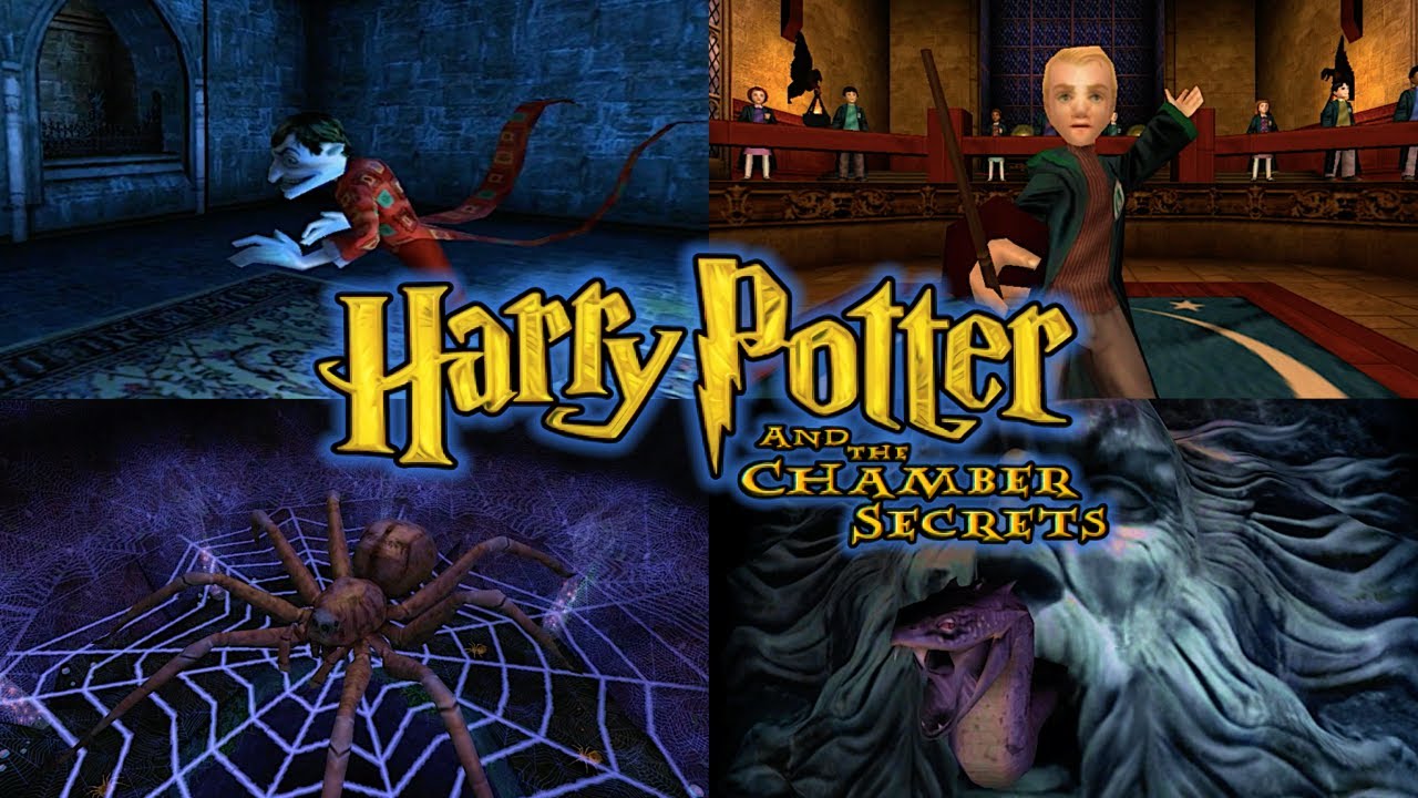 Harry Potter and the Chamber of Secrets (PC): All Bosses - YouTube