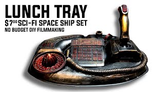 Celebrity LUNCH TRAY SCI-FI SPACE SHIP SET: $7 DIY NO BUDGET FILM BUILD Net Worth