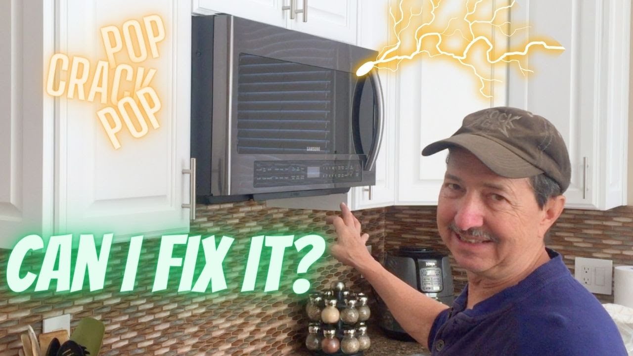 Samsung Microwave Sparked, Popped and Stoped. Can I fix it? YouTube