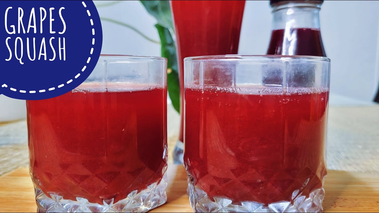 3 Ingredients മുന്തിരി സ്‌ക്വാഷ്||Grape Squash Without Preservatives Malayalam ||Grape Syrup Juice