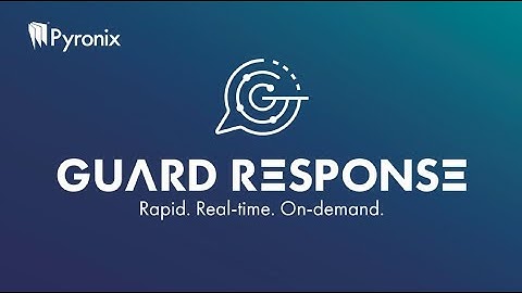 Pyronix Guard Response