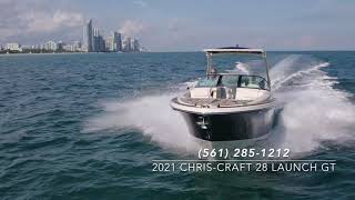 The ONLY Chris-Craft Launch 28 GT ever built with a Mercury 450 R. (561) 285-1212