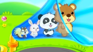 할로윈 마녀에게 장난의 순서를 반대로하는 마술 지팡이를 정렬 알아보기 Adventure panda game screenshot 2