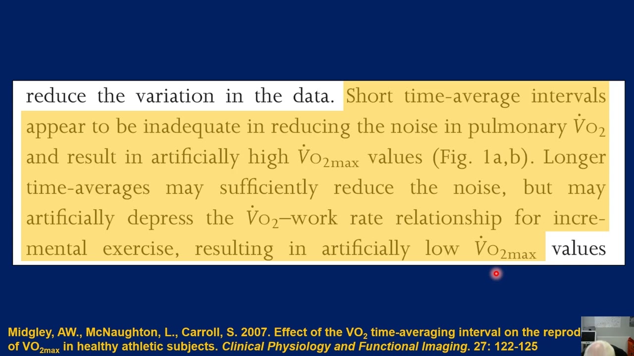VO2-avaergaing and the implications for VO2max