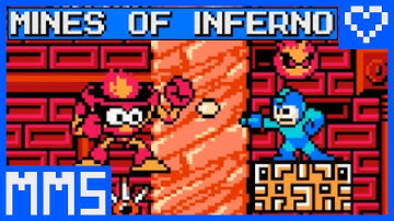🌀【Mines of Inferno by Graphite】〖Mega Maker Showcase〗(Viewer-Submitted Mega Man Maker Levels)