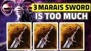 3 Marais Executioner's Sword is too Much for Enhanced Libra | Multiplayer Run| Elden Ring Nightreign