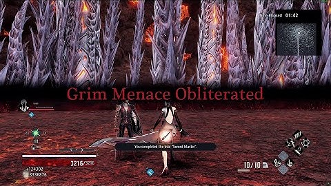 CODE VEIN - Hellfire Knight Trials with One-handed sword + Prometheus  + Louis Gift Build